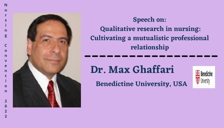 Dr. Max Ghaffari | Speaker | Nursing Convention 2022
