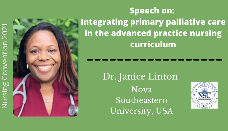 Dr. Janice Linton is the speaker for Nursing Convention 2021
