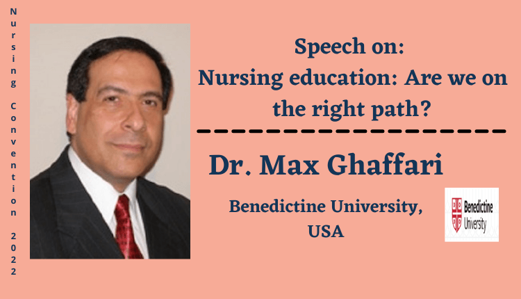 Dr. Max Ghaffari | Speaker | Nursing Convention 2022