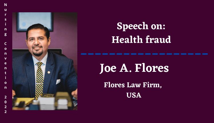 Joe A. Flores | Speaker | Nursing Convention 2022